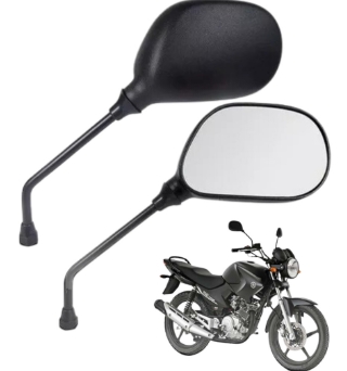 ESPELHO RETROVISOR YBR-125 02-08/FACTOR-125 09-16 